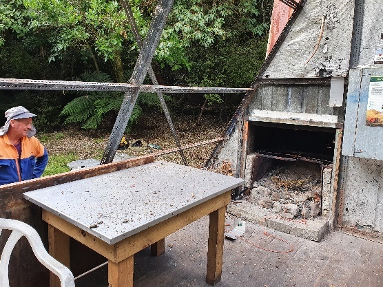 A stripped Eel Creek Hut