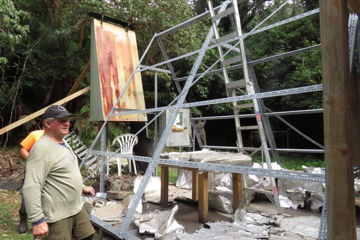 Eel Creek Hut Frame