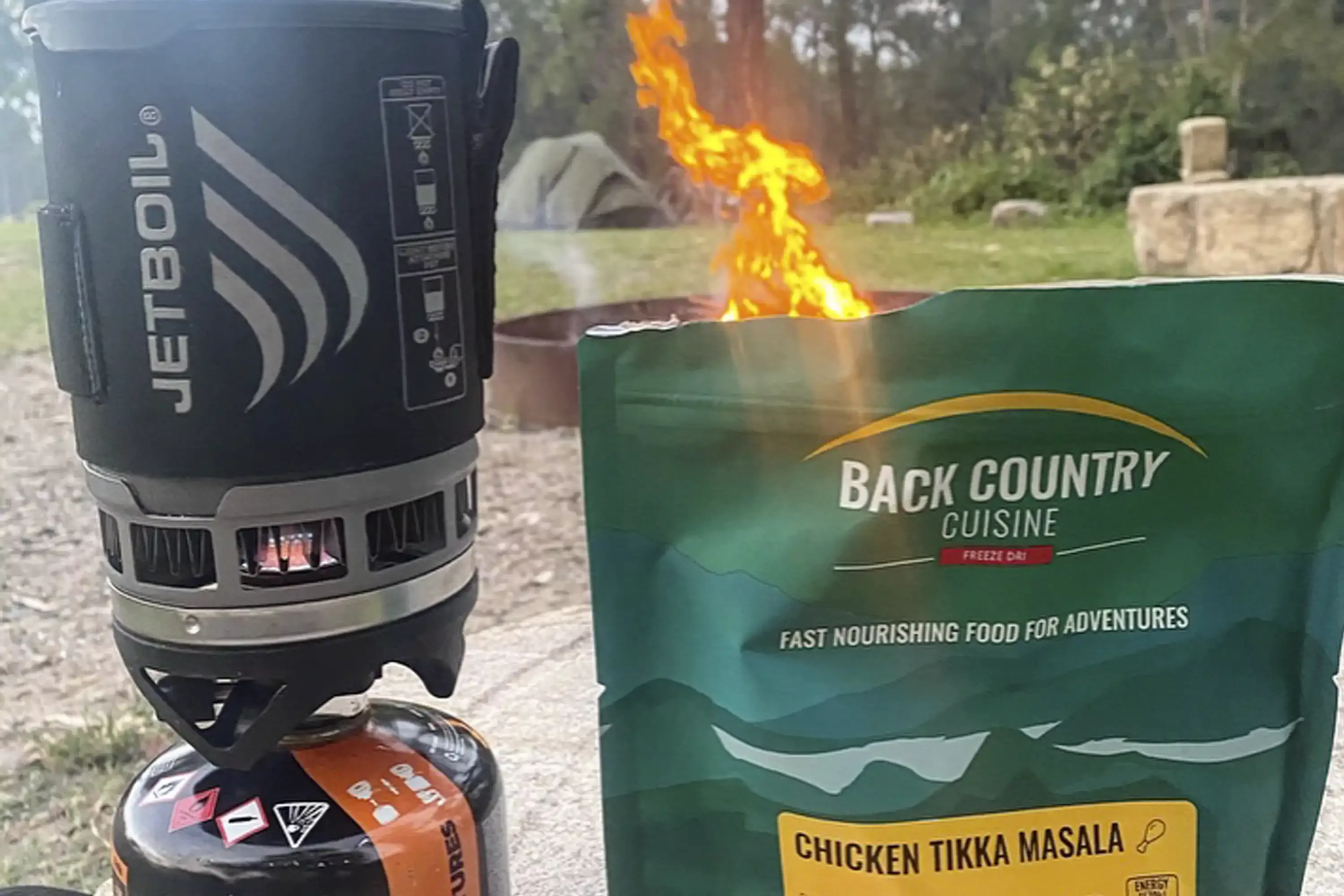 Jetboil and Chicken Tikka Masala