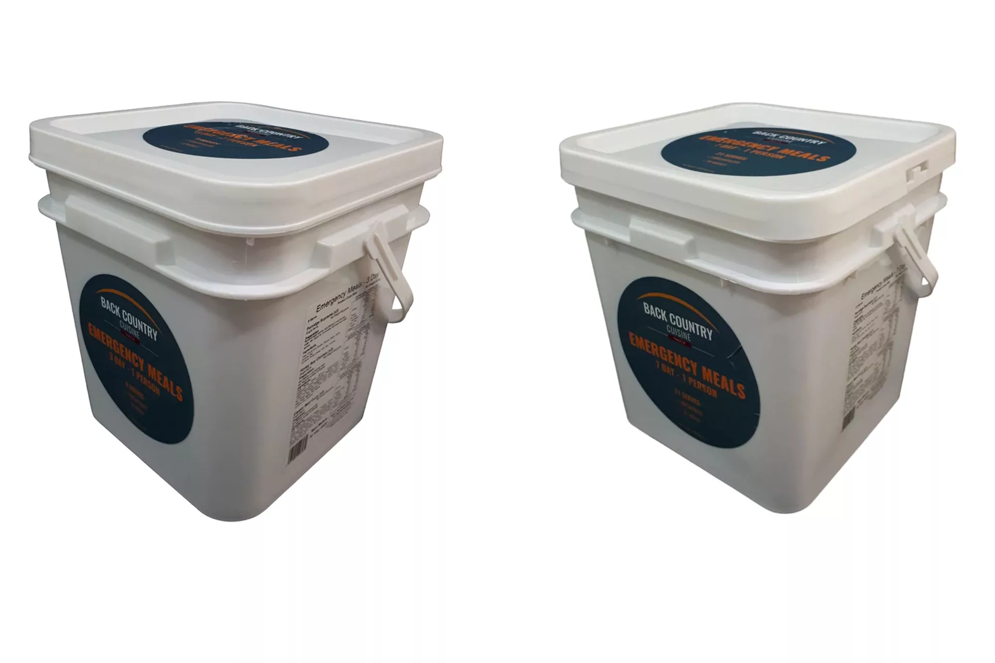 Back Country Cuisine Emergency Buckets