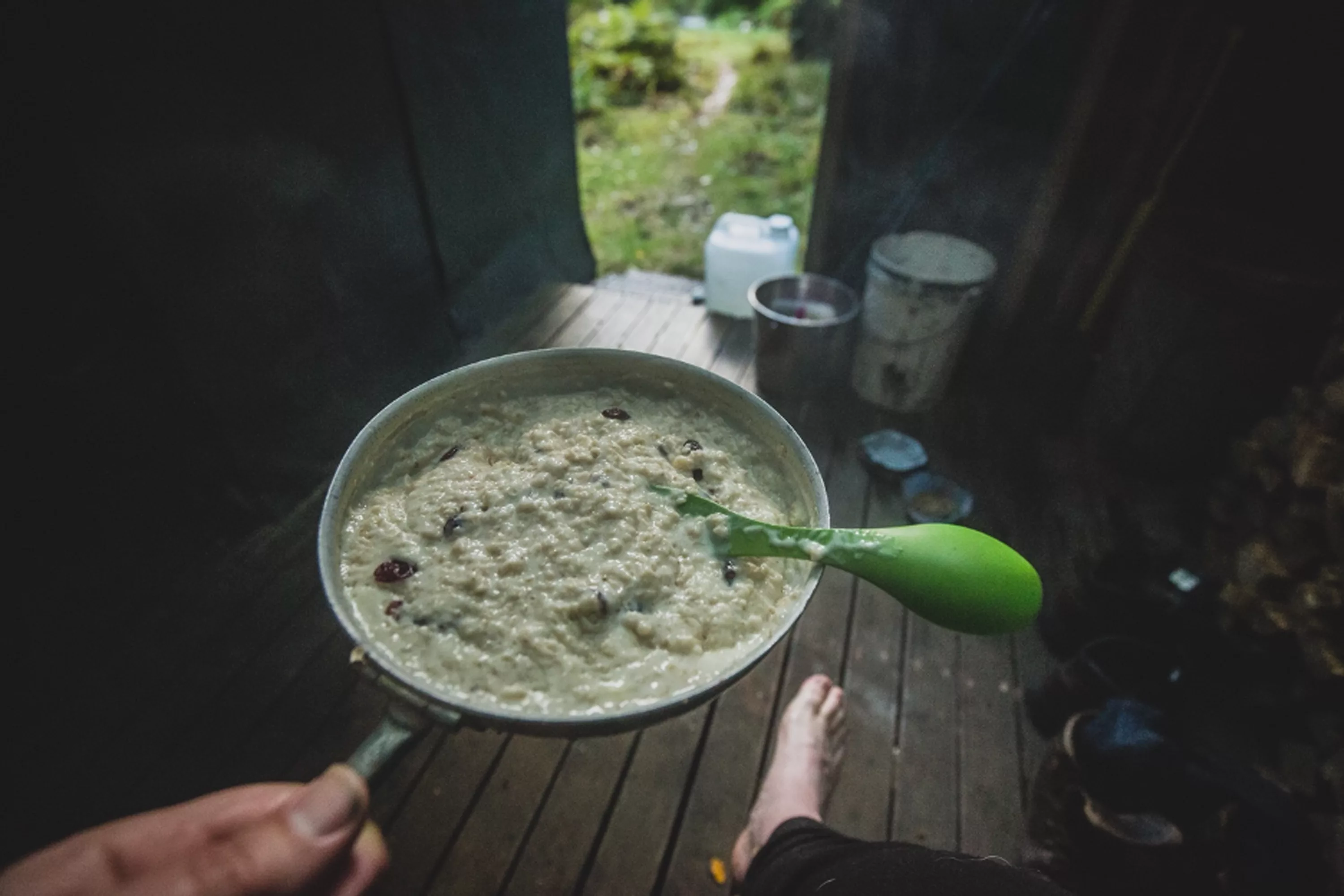 Backcountry Cuisine in a hut
