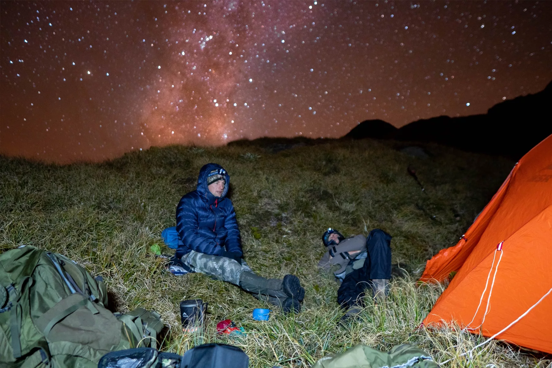 Amazing Night Sky Camping On Fiordland Tops