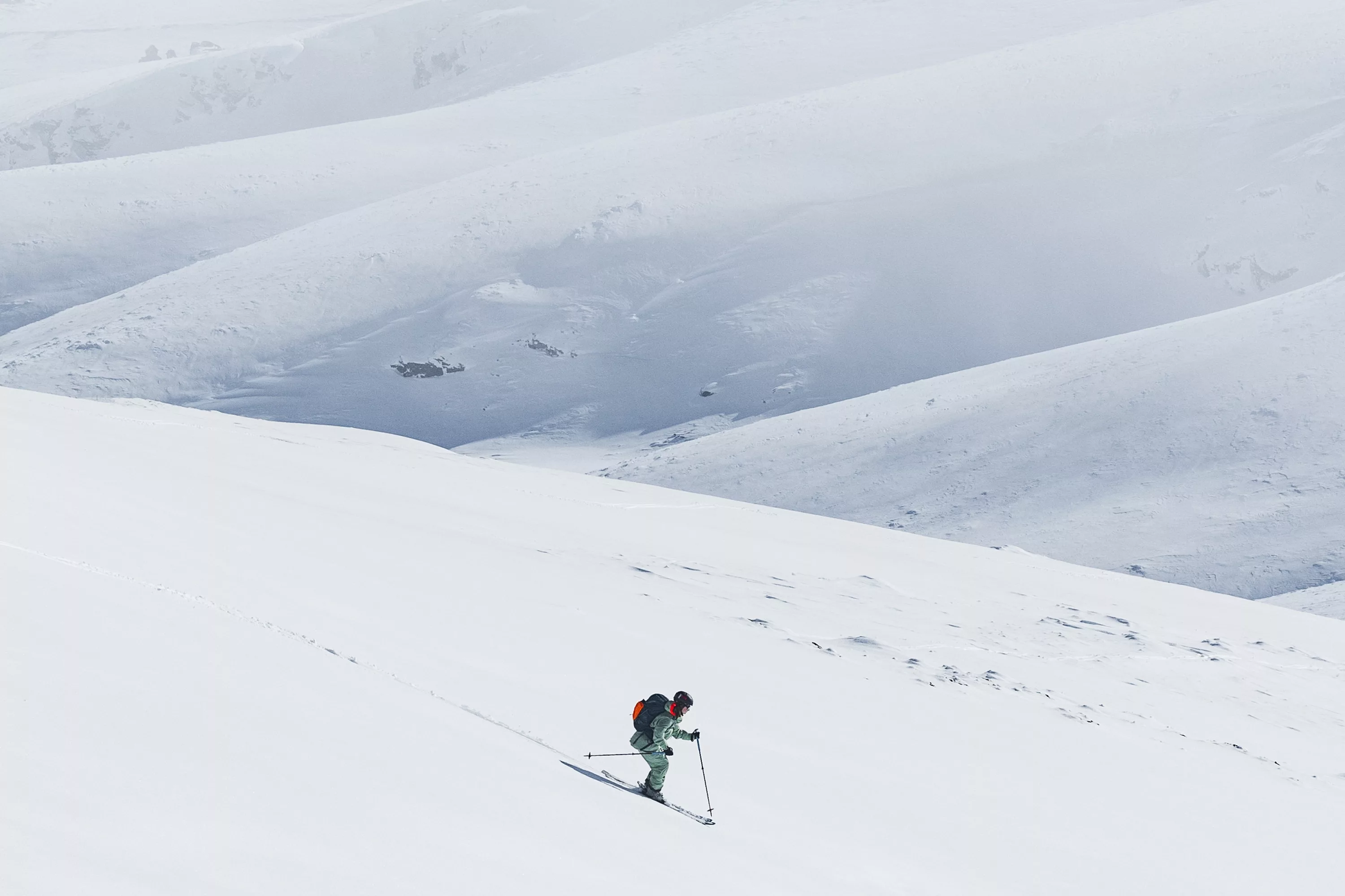 Ski descent